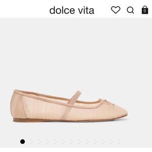 New in box! Dolce Vita Raeven Praline Tulle Flats size 7 (orig $130)
